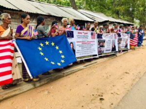 தமிழ் இறையாண்மையைப் பாதுகாக்கவும், காணாமல் ஆக்கப்பட்ட தங்கள் குழந்தைகளைக் கண்டறியவும் ஹரிஸ் உதவேண்டும்! 1