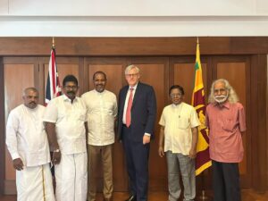 வெளிநாட்டு ராஜதந்திரிகளை சந்தித்த தமிழ்த்தேசியப்பேரவை! 1