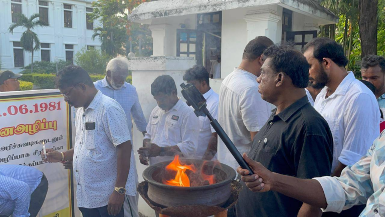 Read more about the article யாழ்ப்பாண பொது நூலகம் எரிக்கப்பட்டு 44 ஆண்டுகள்: நினைவேந்தல் நிகழ்வு